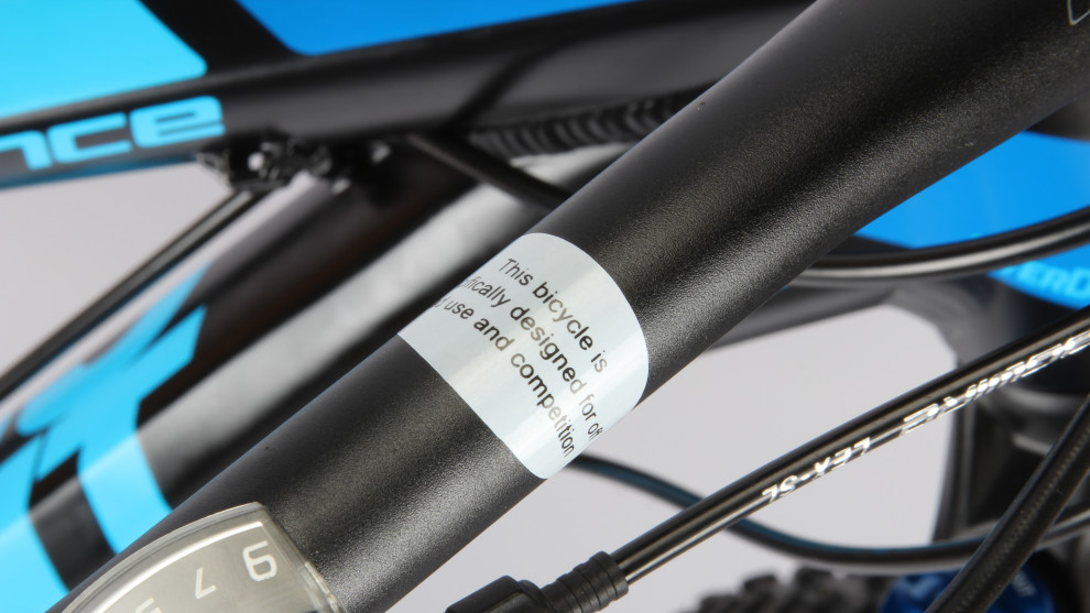 <p>This is a bicycle specifically designed for off-road use and competition. Nice one Giant.</p>